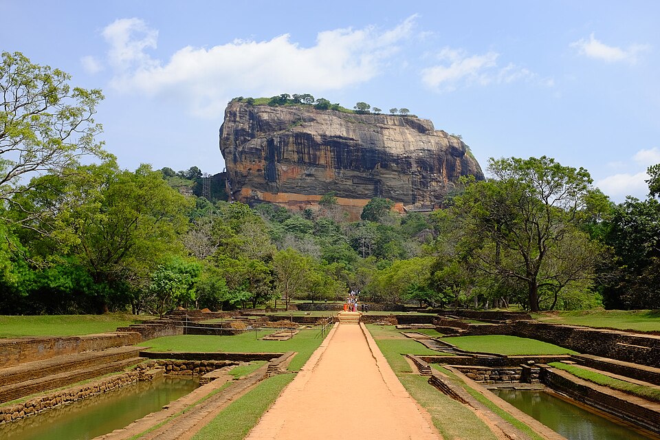 Sigiriya's rock fortress